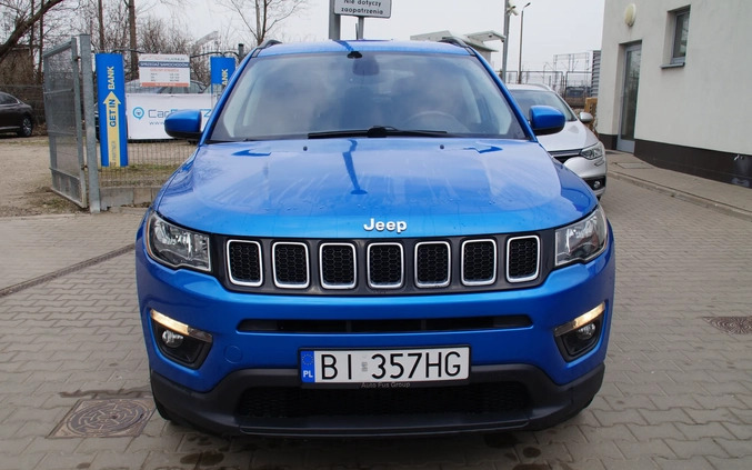 Jeep Compass cena 71900 przebieg: 49000, rok produkcji 2017 z Białystok małe 106